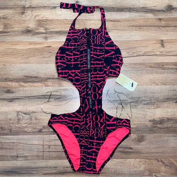 MICHAEL Michael Kors Other - NWT Michael Kors Neon Pink Monokini